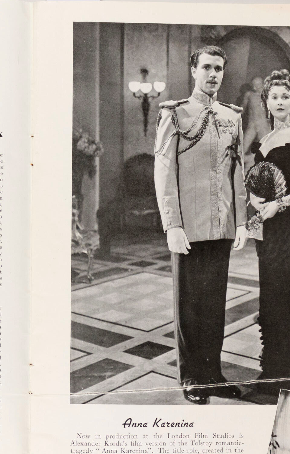 VIVIEN LEIGH Princess Elizabeth & Prince Philip engagement SCHIAPARELLI magazine