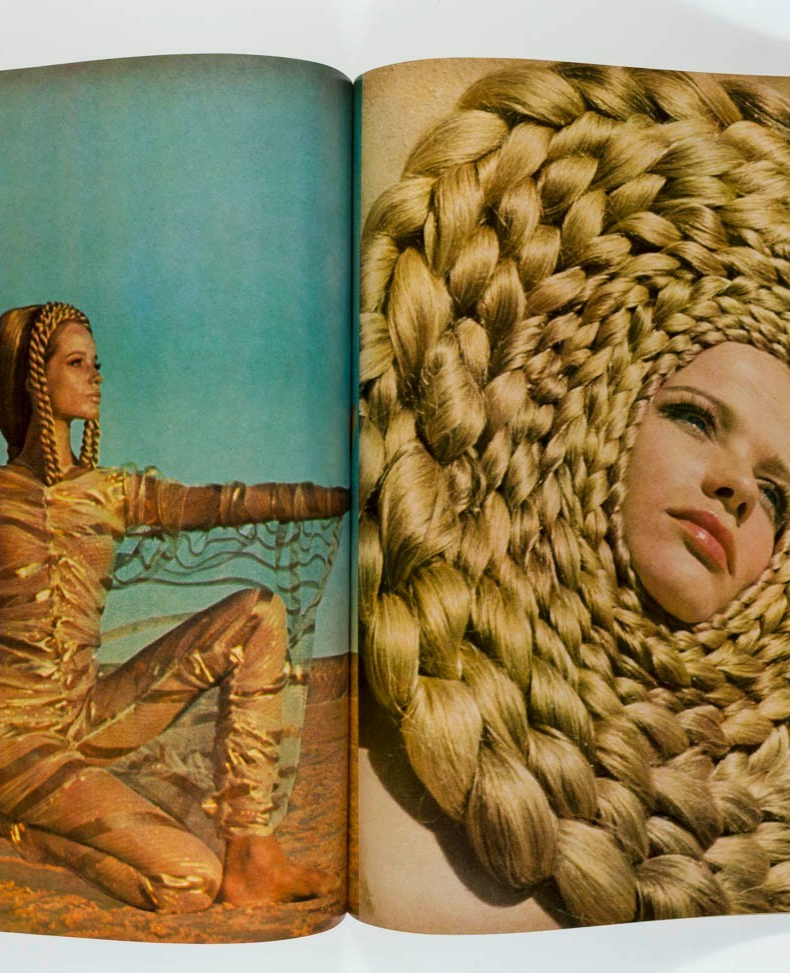 Celia Hammond VERUSCHKA Jackson Pollock VOGUE April 1967 Benedetta Barzini CHINA