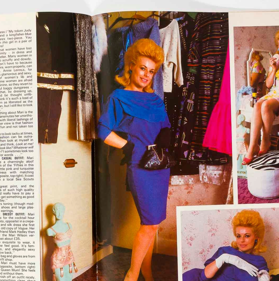 JUDY BLAME Andrew Logan MIDGE URE Lorenzo Lamas 19 MAGAZINE December 1984 vtg UK