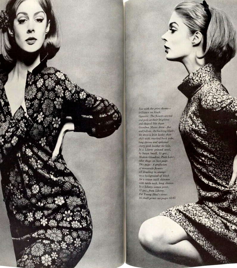 Veruschka JANE ASHER Vanessa Redgrave BEATON Dior LEWIN BASSINGTHWAIGHTE Vogue