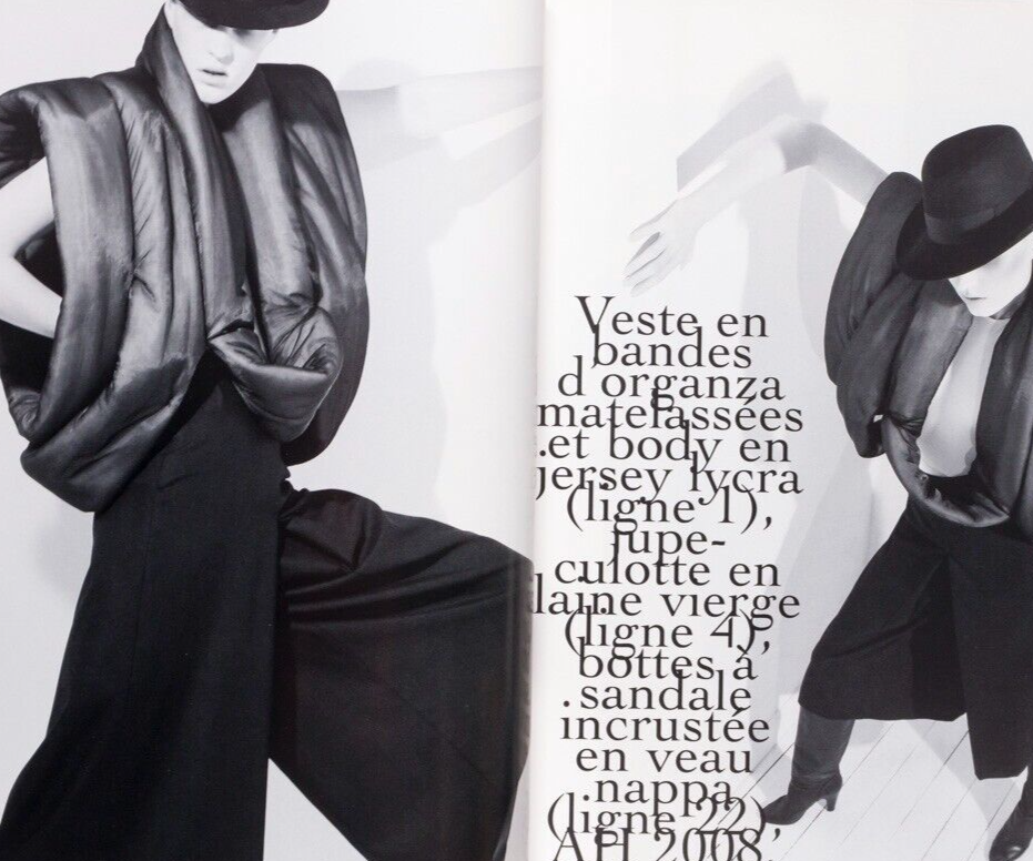 Martin Margiela VERONIQUE BRANQUINHO Popy Moreni FARID CHENOUNE  Encens magazine