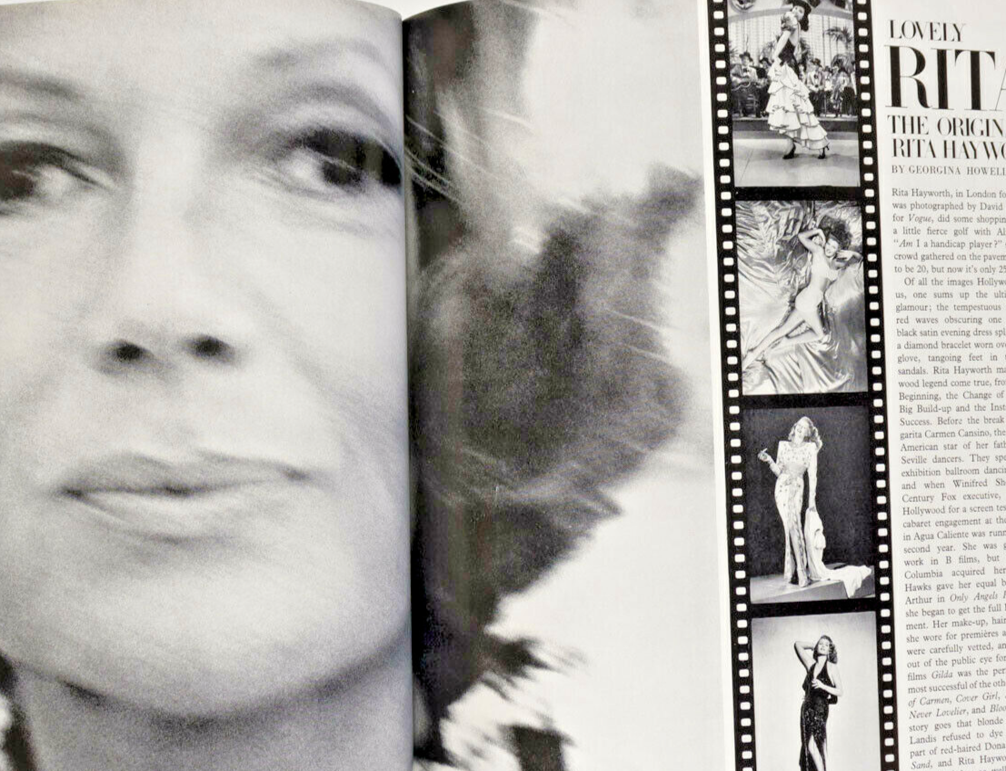Gayle Hunnicutt CECIL BEATON Cathee Dahmen RITA HEYWORTH Vogue June 1968 Beauty