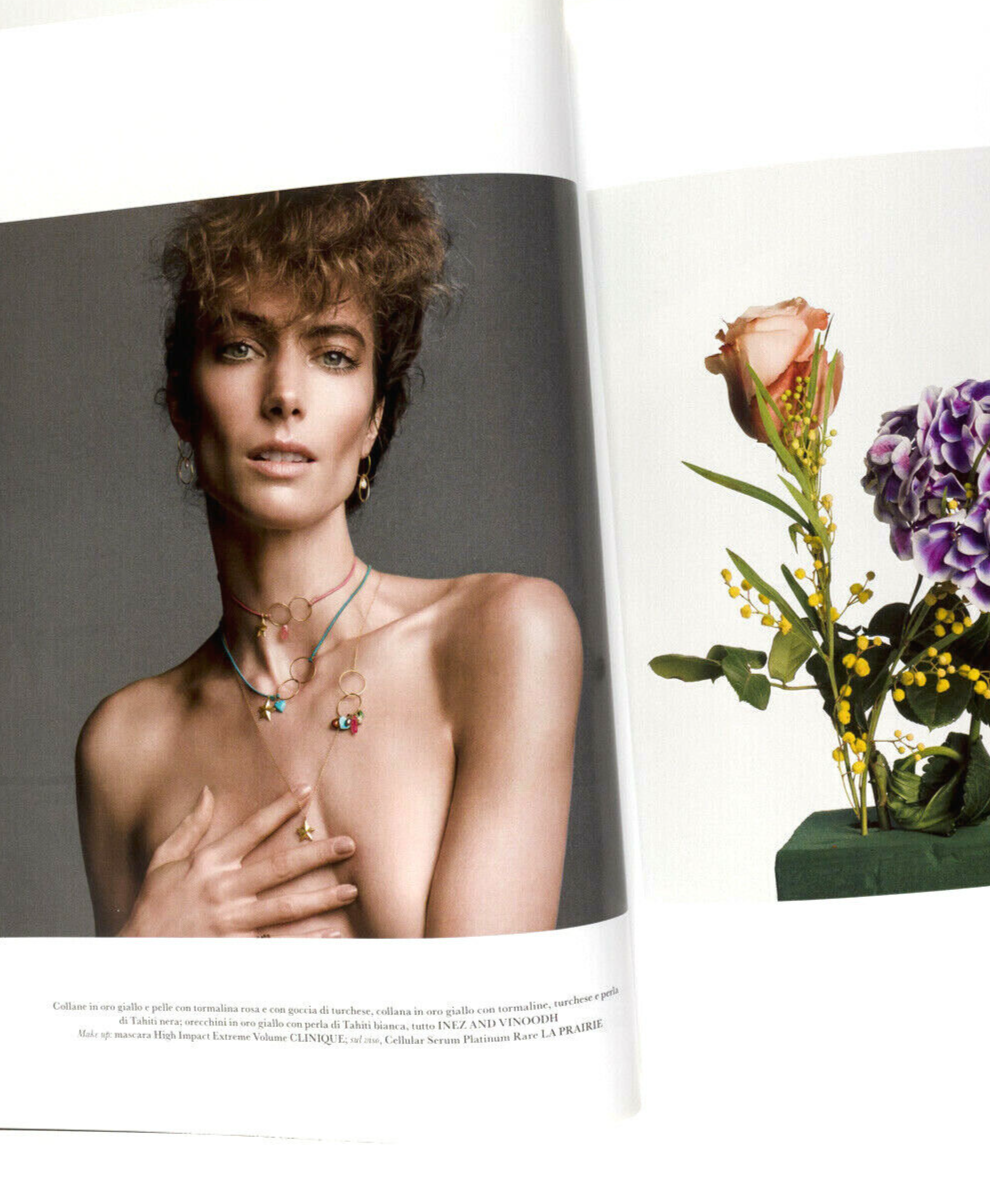 HILARY RHODA Francesco Vezzoli EZRA PETRONIO Brooke Shields  FLAIR magazine 2013