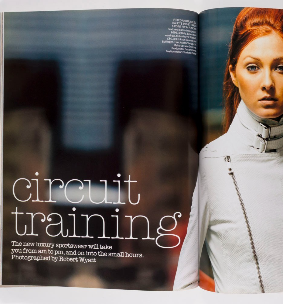 Natasha Vojnovic MAGGIE RIZER Gisele VOGUE March 2003 Filippa Hamilton NEW LOOK