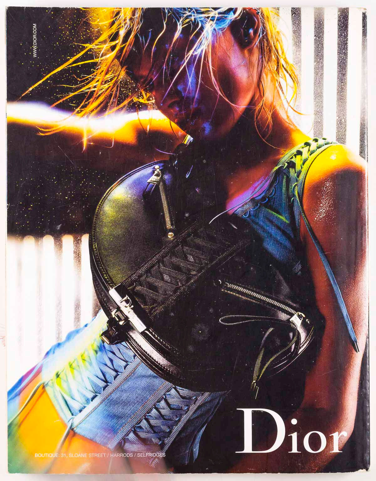 ELTON JOHN Elizabeth Hurley CORINNE DAY Vogue December 2002 Nick Kamen TESTINO
