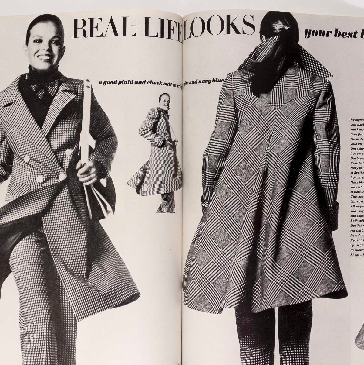 Ingmari Lamy ELIZABETH TAYLOR Dominique Sanda DONNA JORDAN  Vogue February 1972
