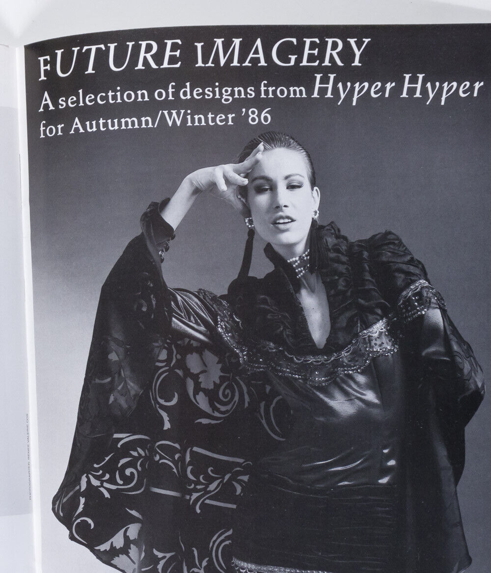 HYPER Lookbook BOY LONDON Rachel Auburn PAM HOGG magazine no.1 vtg HYPE 1986 A/W