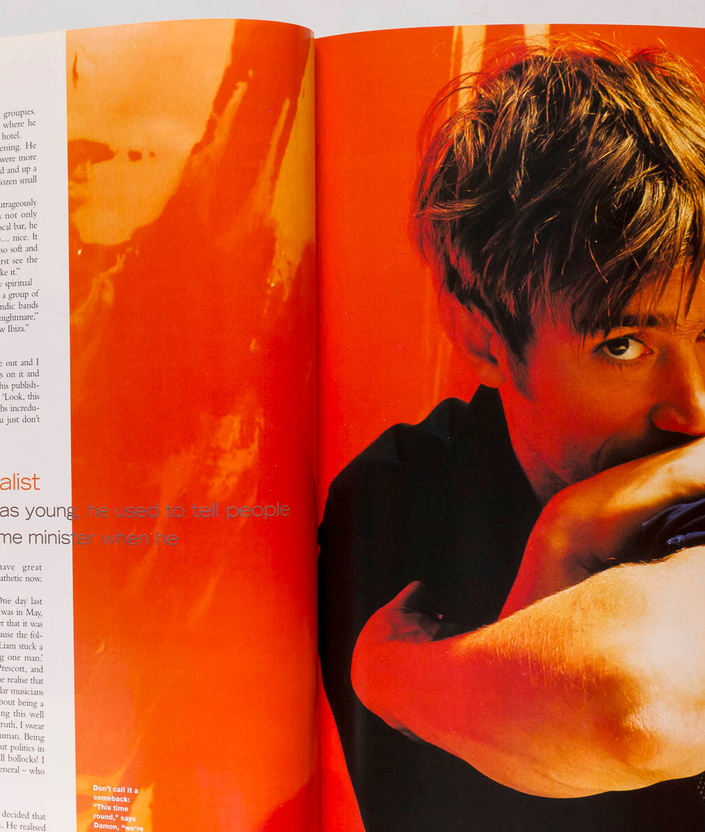 DAMON ALBARN Nick Cave DAVID BOWIE Arena March 1997 BIJOU PHILLIPS Bruce Weber