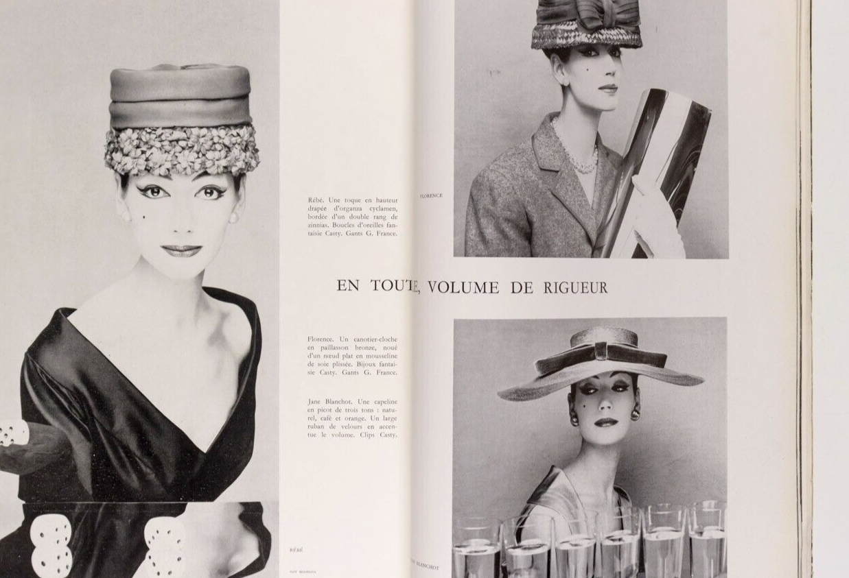 DOVIMA Audrey Hepburn MONET Balenciaga GUY BOURDIN Bernard Buffet GIVENCHY Vogue