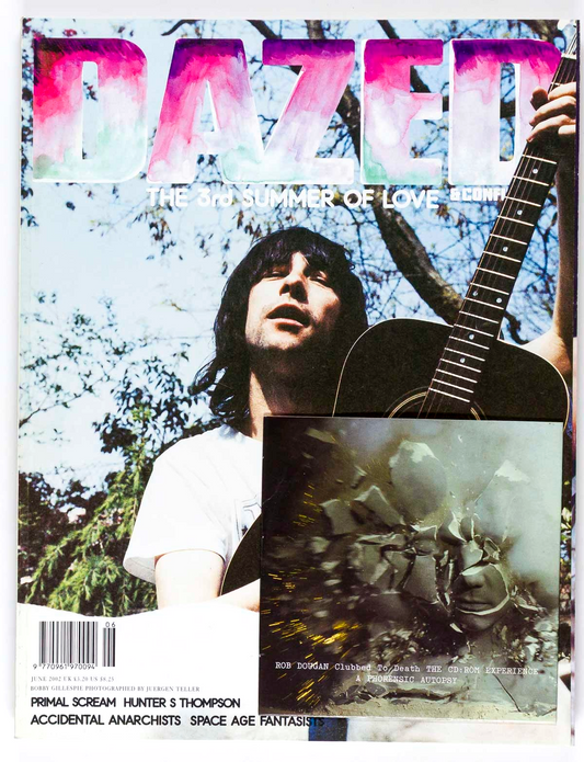 PRIMAL SCREAM Ryan McGinley HUNTER S THOMPSON Dazed & Confused June 2002  CD ROM