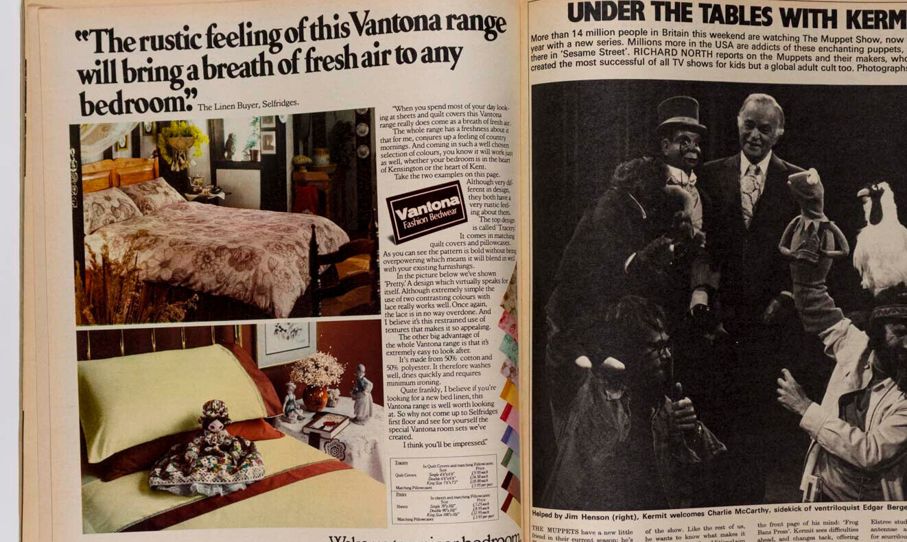 JIM HENSON Muppets STAR WARS Koo ZANDRA RHODES Observer magazine 9 October 1977