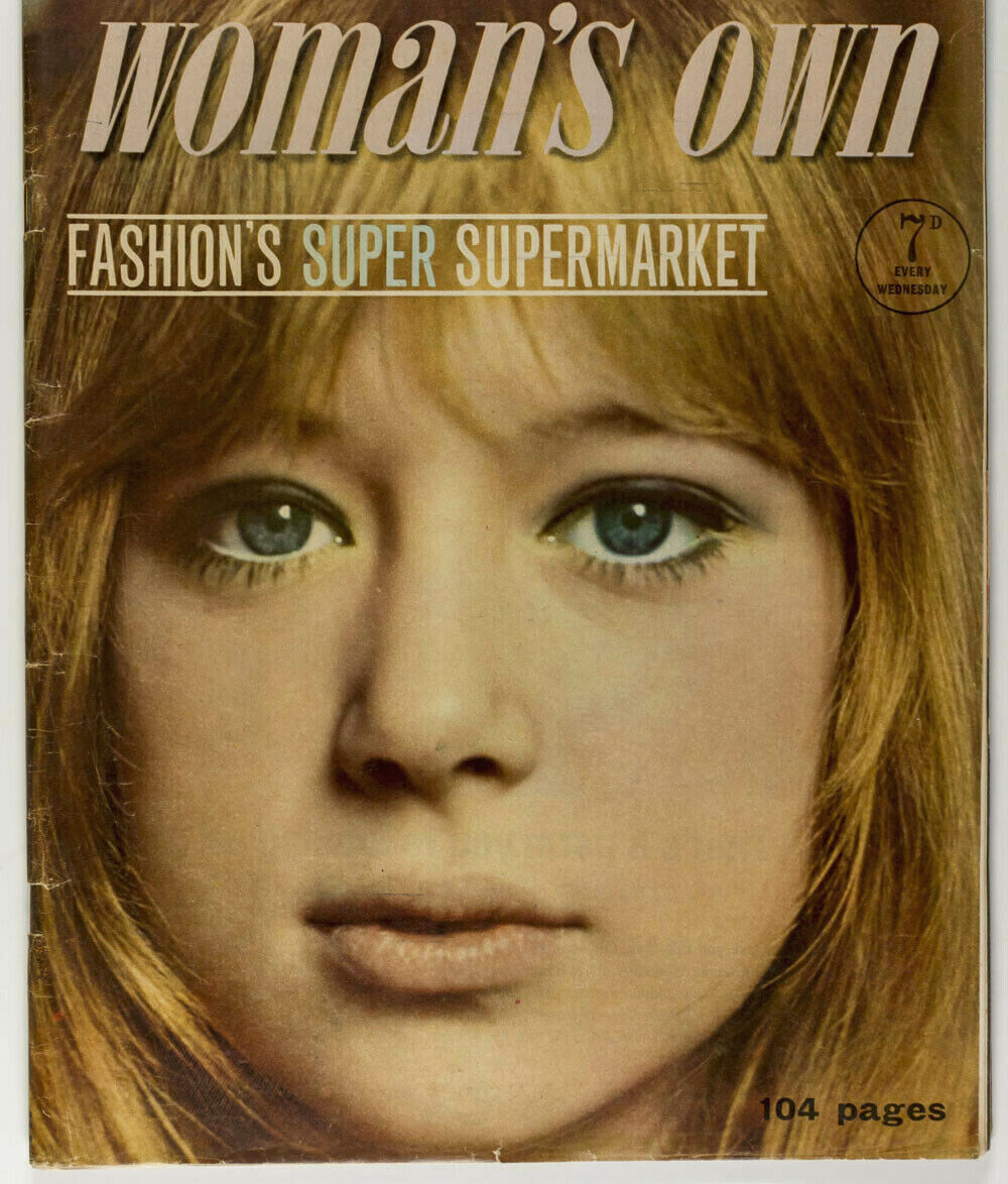 PATTIE BOYD Rita Hayworth DAVID HURN Audrey Hepburn 60s Woman's Own magazine VTG