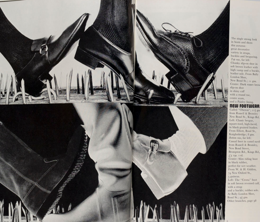 BRIAN JONES Anita Pallenberg HELMUT NEWTON Tara Browne VOGUE MEN November 1966