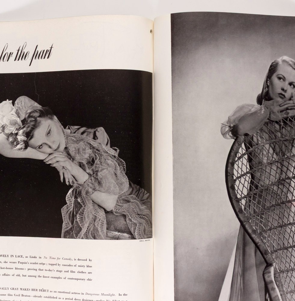Tina McDonnell LEE MILLER Cecil Beaton VOGUE May 1941 Steichen RBW Carl Erickson