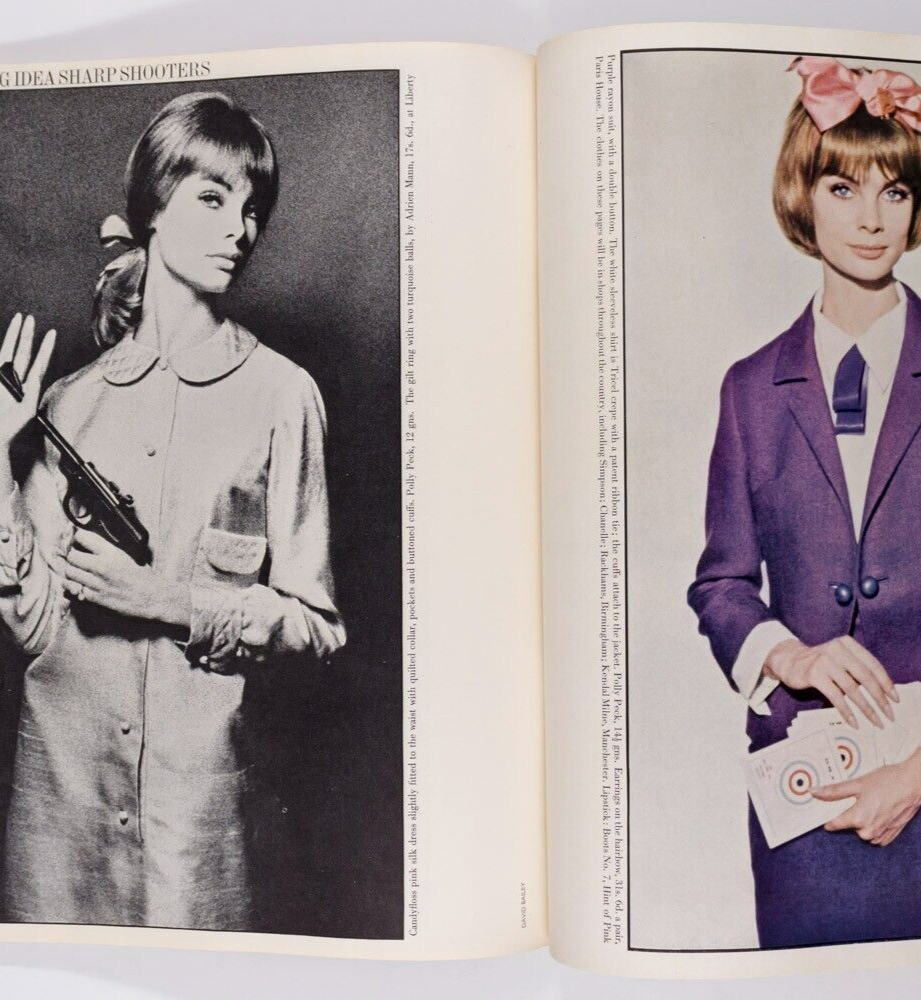 JEAN SHRIMPTON John Lennon APRIL ASHLEY Vogue March 1964 Biba CHANEL vtg MOD UK