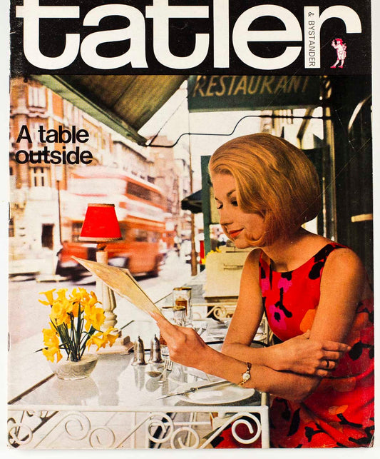 Maggie Smith SOHO Princess Aga Khan BIBA Tatler magazine June 1964 THYSSEN Rada