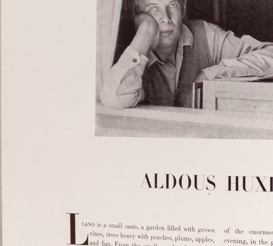 1ST CHRISTIAN DIOR VOGUE Huxley HORST Berard APRIL 1947 Maugham LEE MILLER Paris
