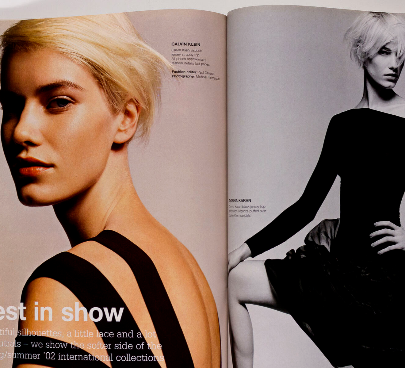 SARAH JESSICA PARKER Sophie Monk DELPHINE BAFORT Vogue Australia 2002 April FEB