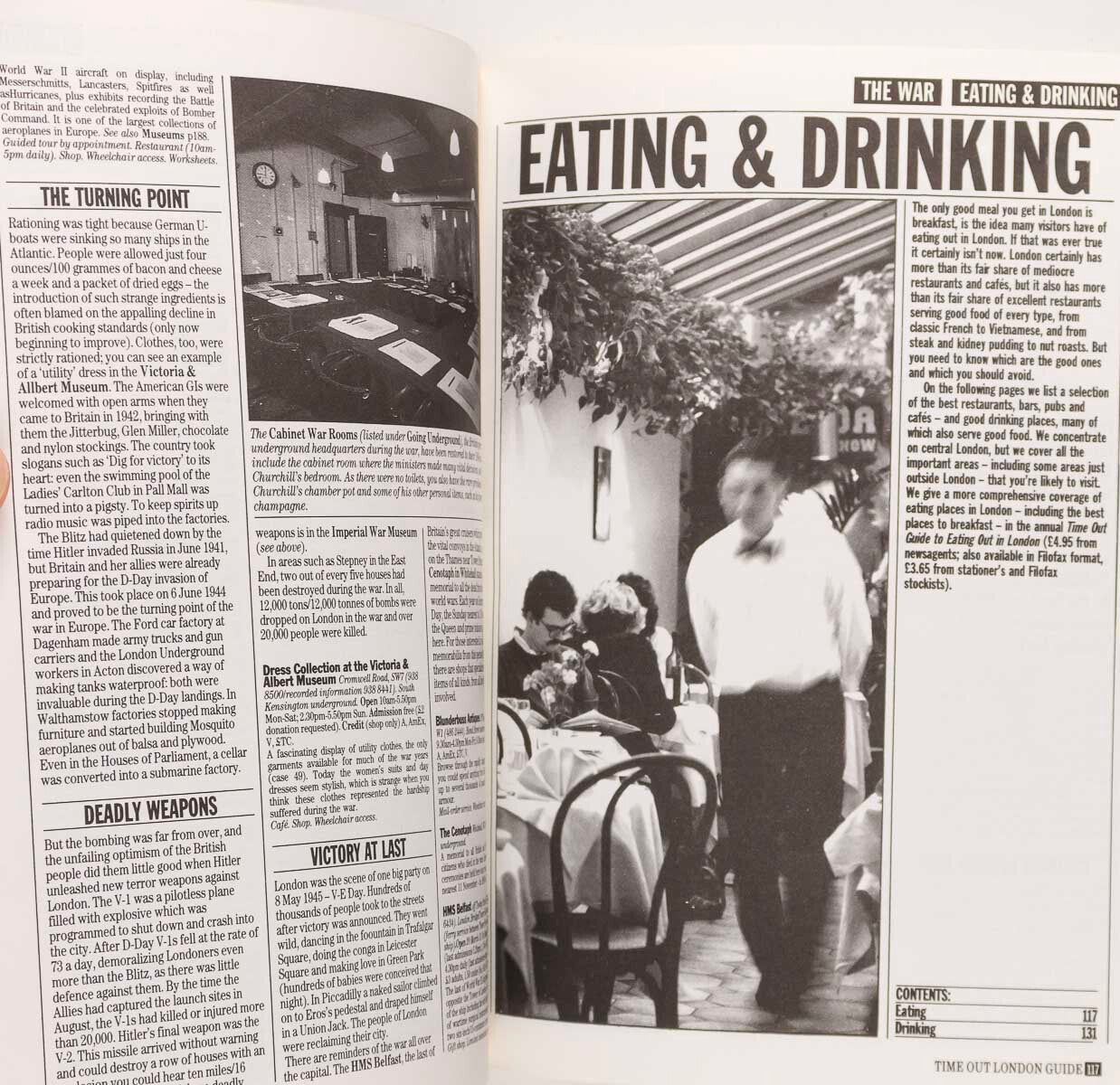 TIME OUT LONDON GUIDE BOOK music MARKETS shops CLUBS gay MUSEUMS magazine 1989