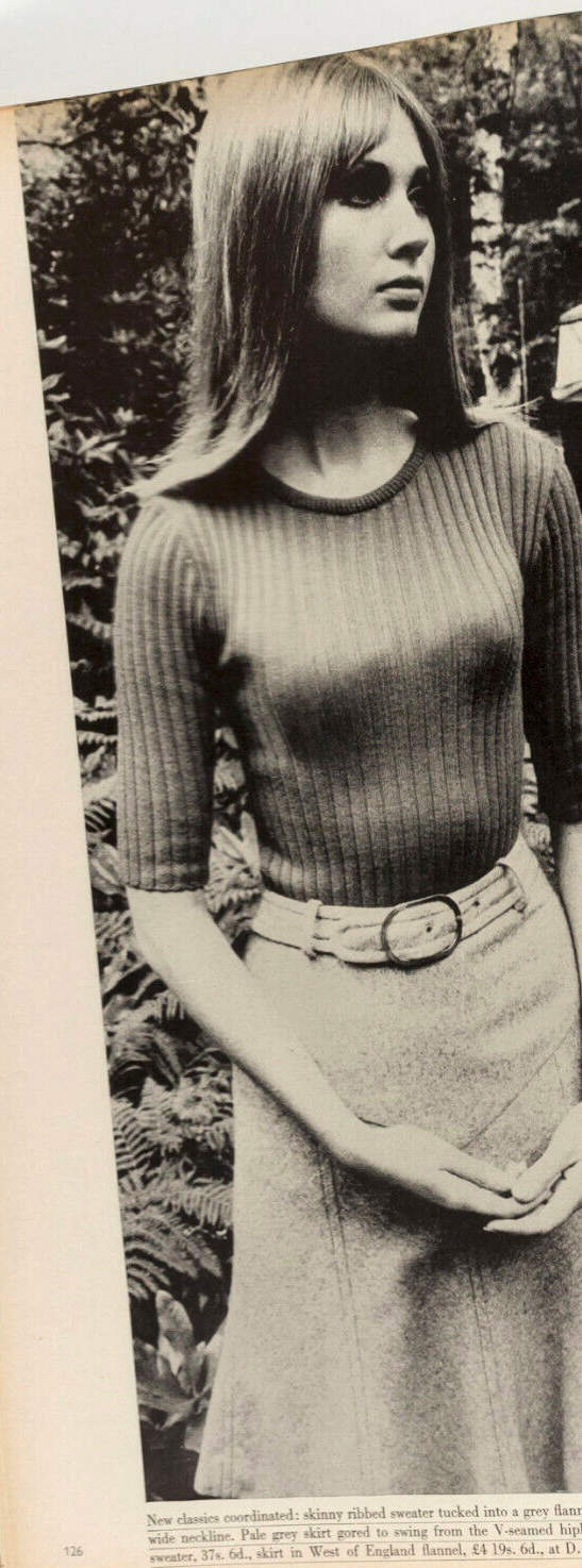 Marika Green NORMAN PARKINSON Veruschka HELMUT NEWTON Vogue September 1965 Klimt