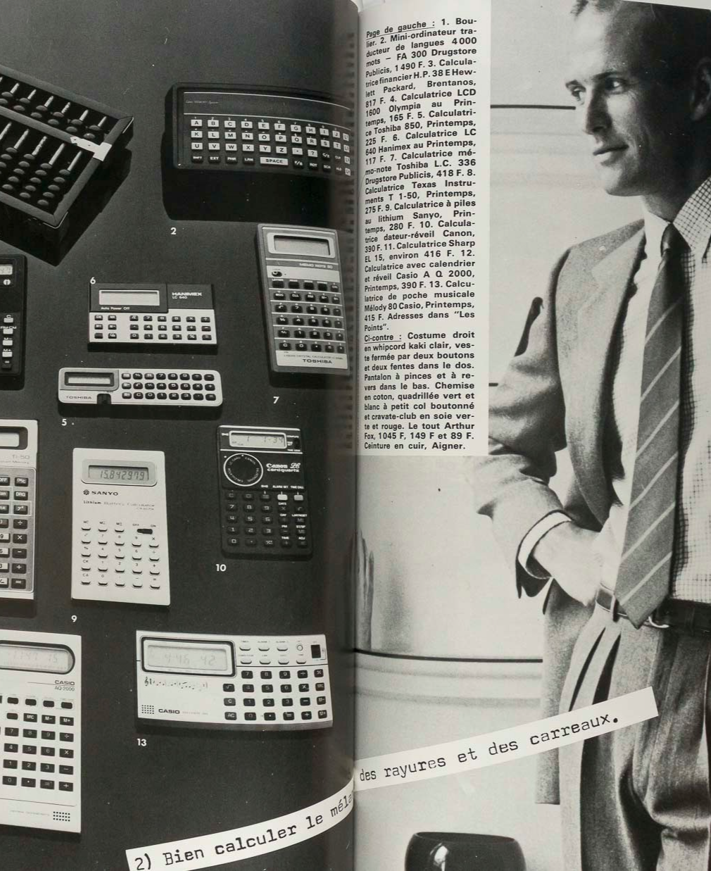 JACK NICHOLSON Jamie Lee Curtis NASTASSJA KINSKI Vogue Hommes October 1979 Golf