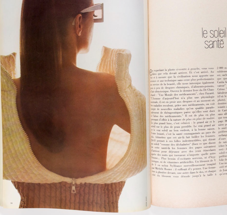 Rolex GUY BOURDIN Anouk Aimee PICASSO Paris Vogue 1966 November BALENCIAGA Knapp