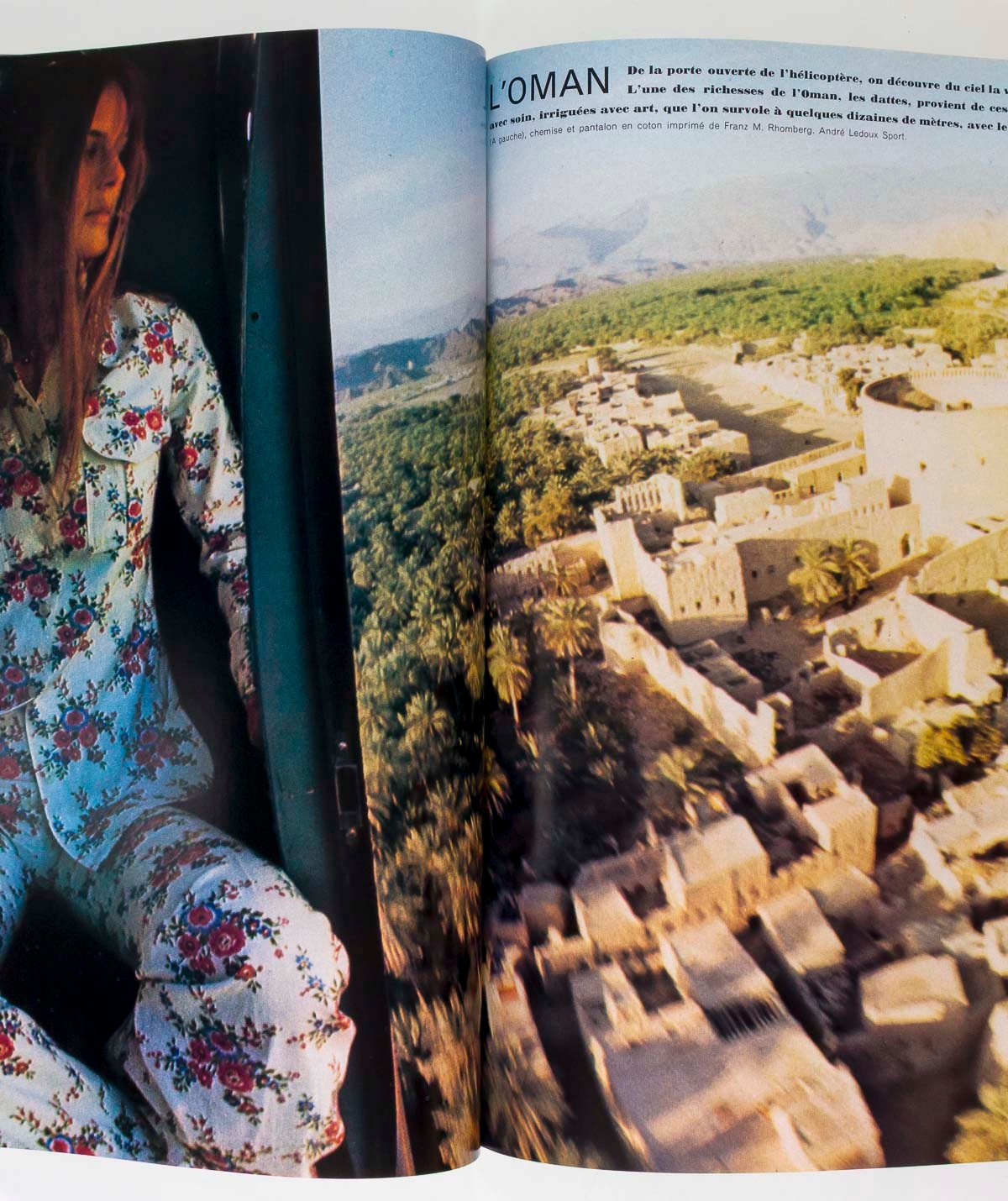 CHARLOTTE RAMPLING Guy Bourdin HELMUT NEWTON Balenciaga PARIS VOGUE May 1972 vtg