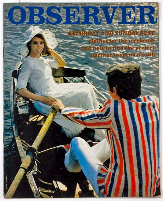 Mary Quant CECIL BEATON Nancy Cunard MICHAEL CHOW Jean Varon ~ Observer magazine