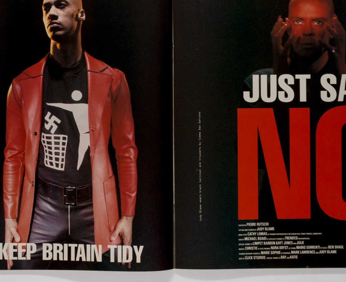 WOLFGANG TILLMANS Craig McDean DEXTER FLETCHER i-D magazine September 1992 HYPER