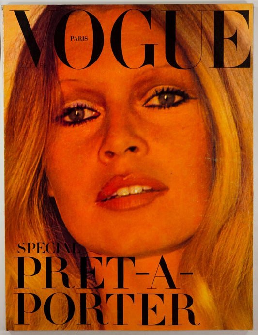BRIGITTE BARDOT Helmut Newton BOB RICHARDSON Guy Bourdin FR. Vogue 1971 October