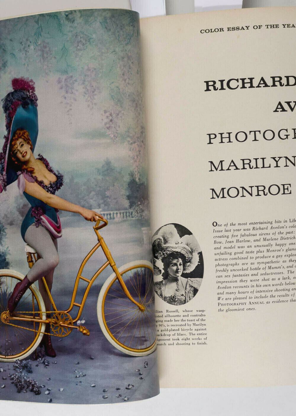 MARILYN MONROE Richard Avedon BILL BRANDT Irving Penn ~ RARE vtg photo magazine