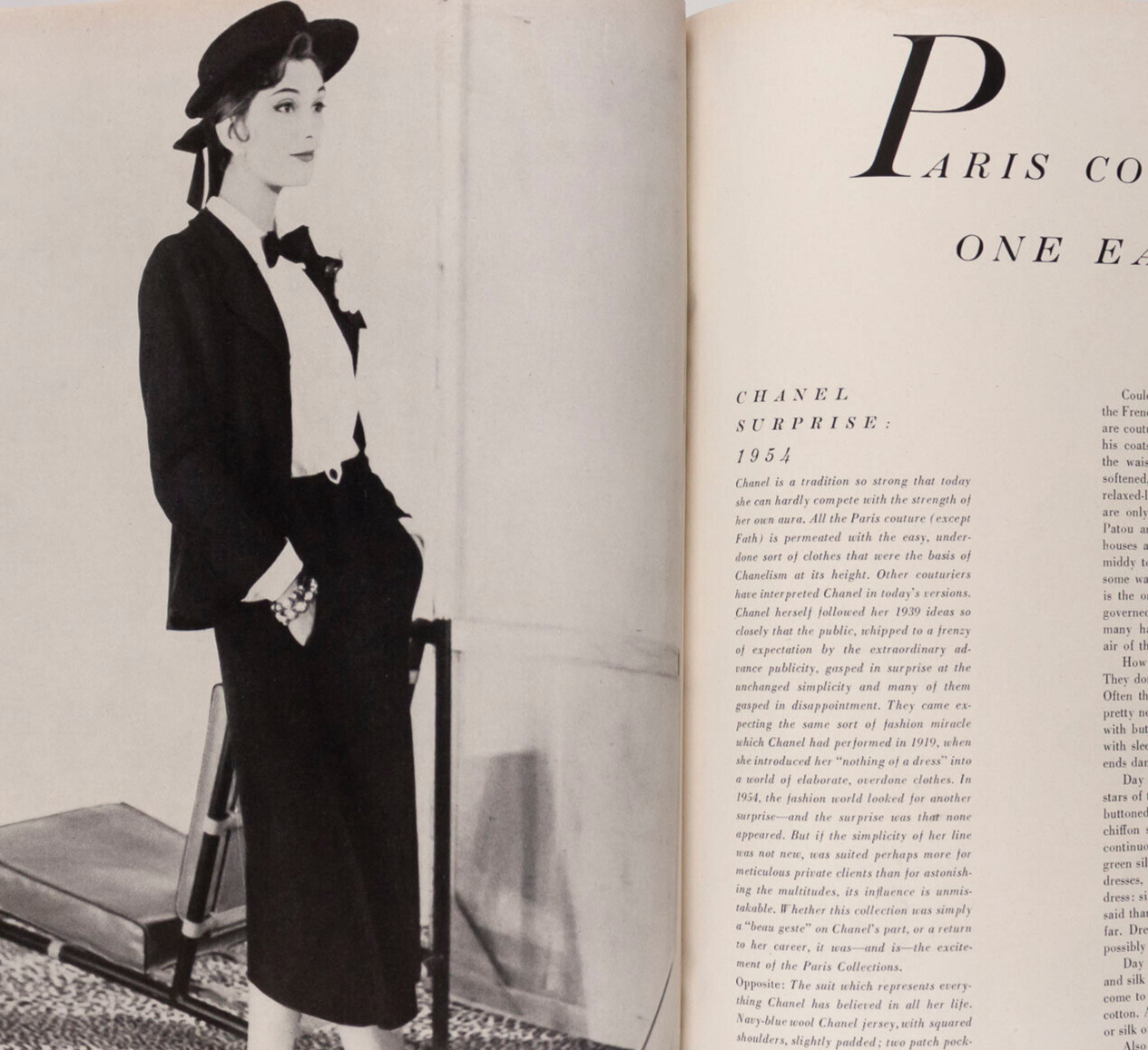 Mary Jane Russell CHERRY NELMS Joan Greenwood VOGUE 1954 Penn CLAUDE RAINS Paris