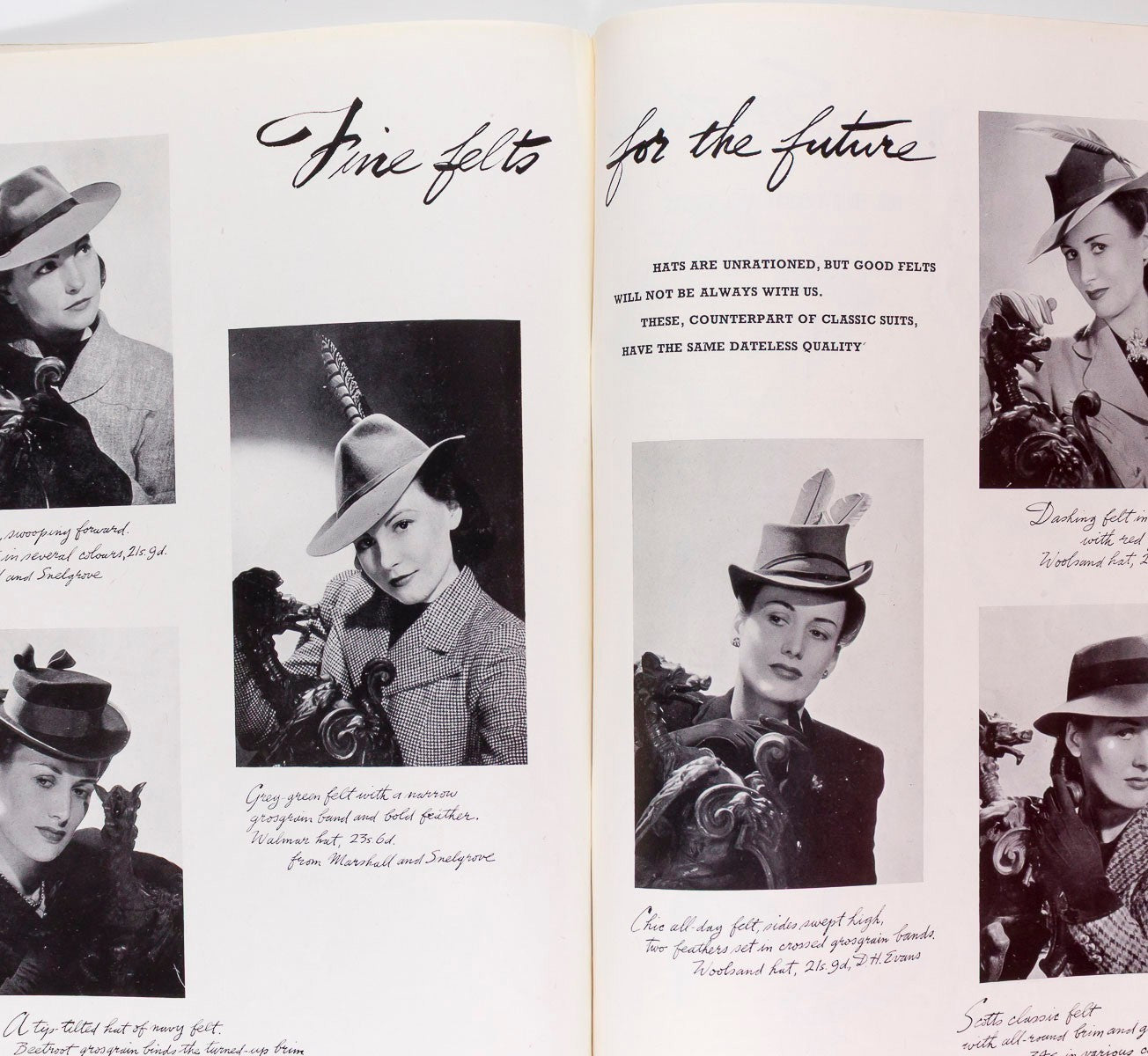 Gene Tierney VIVIEN LEIGH Lee Miller VOGUE August 1941 Norman Parkinson J PAGES