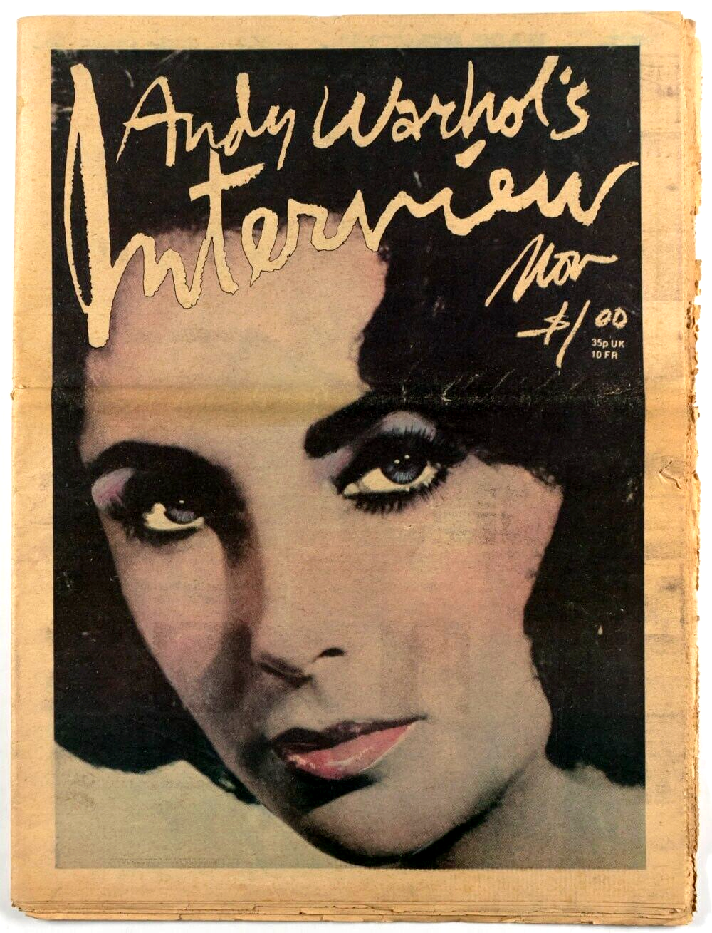 Elizabeth Taylor HELMUT NEWTON Jane Forth Nagisa Oshima  INTERVIEW MAGAZINE 1976