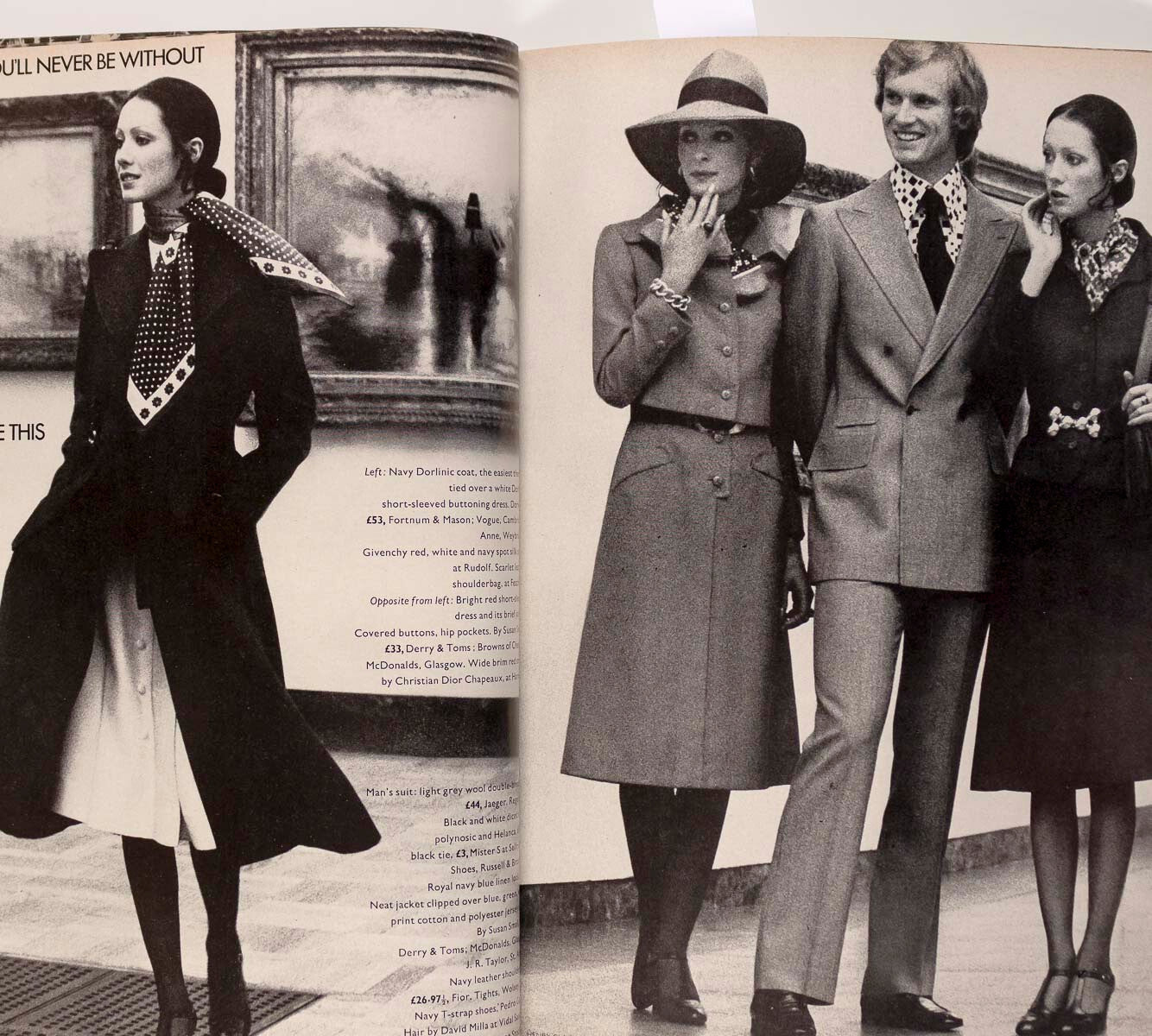 INGRID BOULTING Olivia Newton John ELIZABETH TAYLOR David Bailey VOGUE magazine