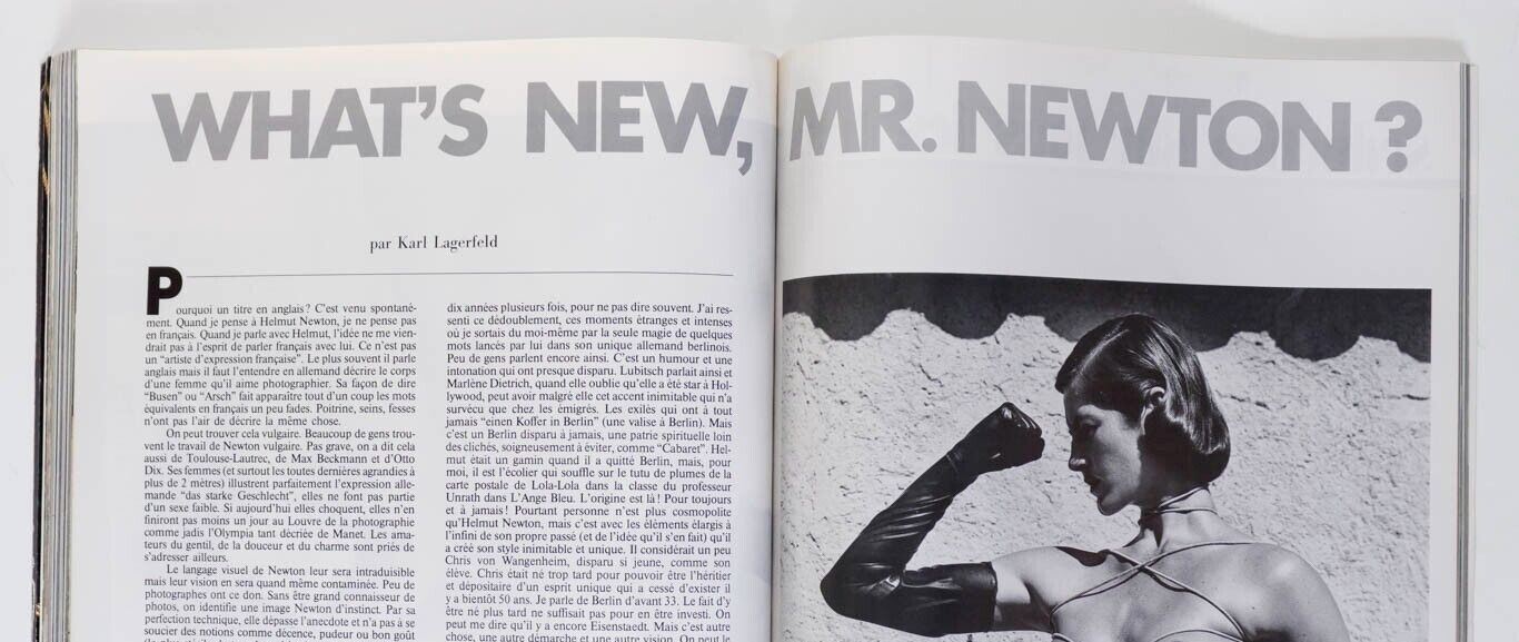 Helmut Newton Beaute GUY BOURDIN Kelly Lebrock EMBERG Horst JERRY HALL Vogue Fr