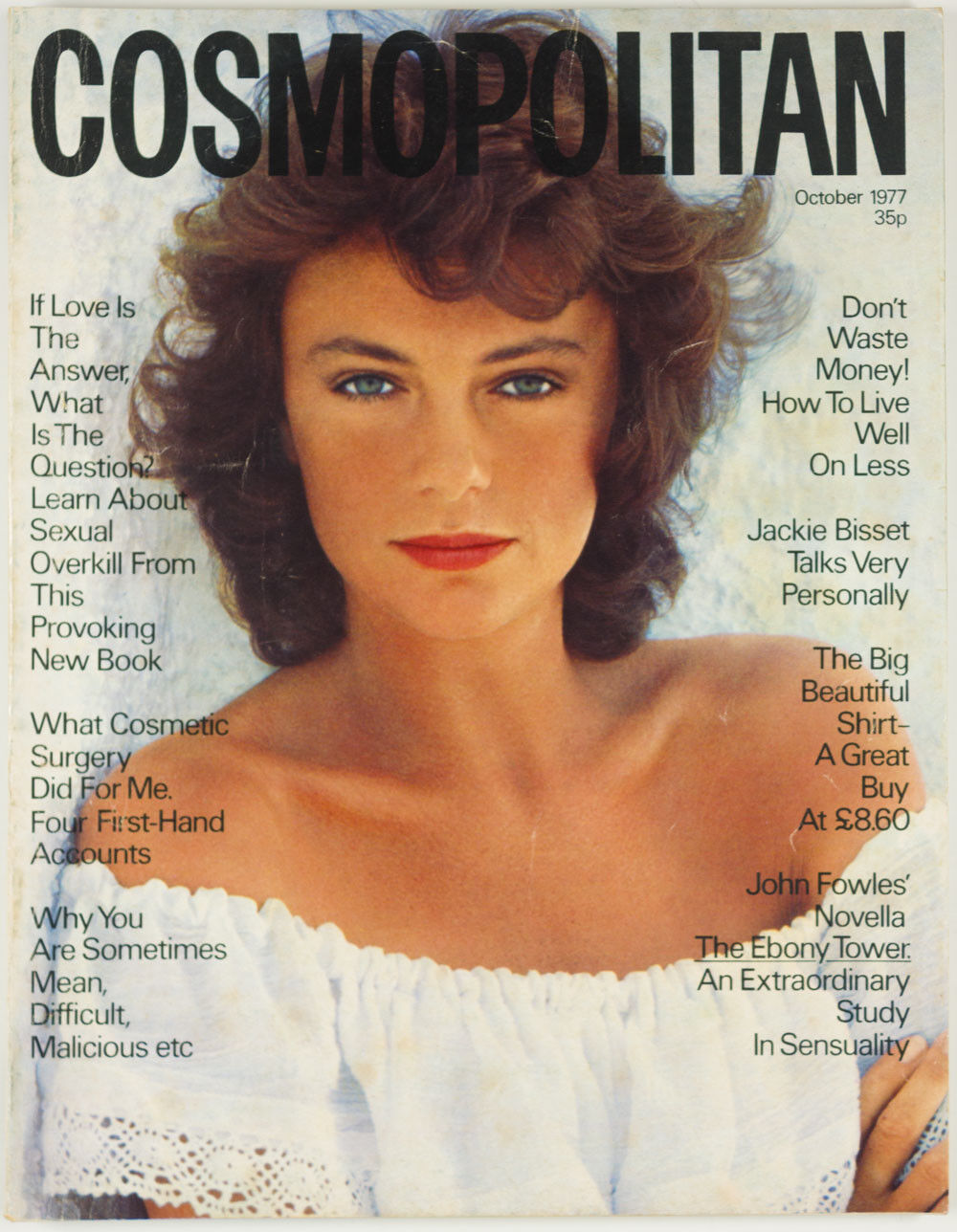 JACQUELINE BISSET Arnold Schwarzenegger EVA SERENY Jacyln Smith VTG Cosmopolitan