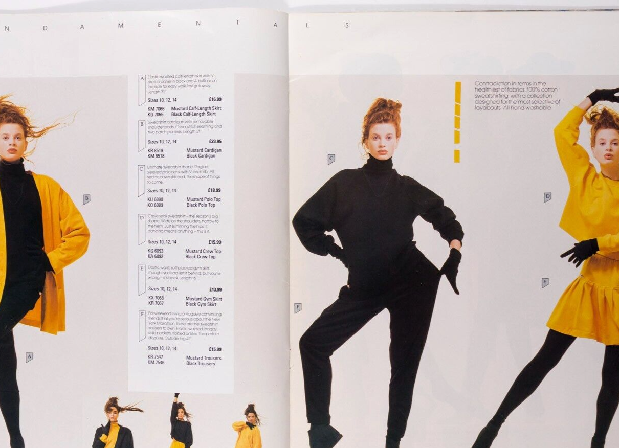 KRISTEN MCMENAMY Talisa Soto LYNNE KOESTER ByMail WAREHOUSE catalog LOOKBOOK vtg