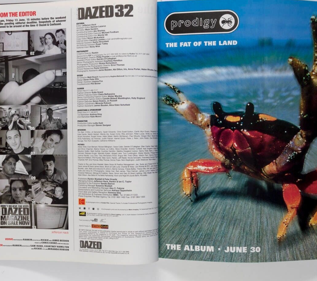 Richard Ashcroft RADIOHEAD Raymond Pettibon CANNES Sarah Lucas DAZED & CONFUSED