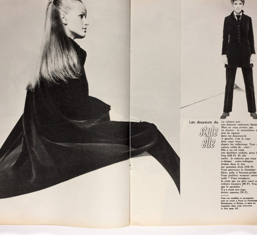 Maudie James WILLY VAN ROOY Vanessa Redgrave ELLE September 1967 Karina DENEUVE