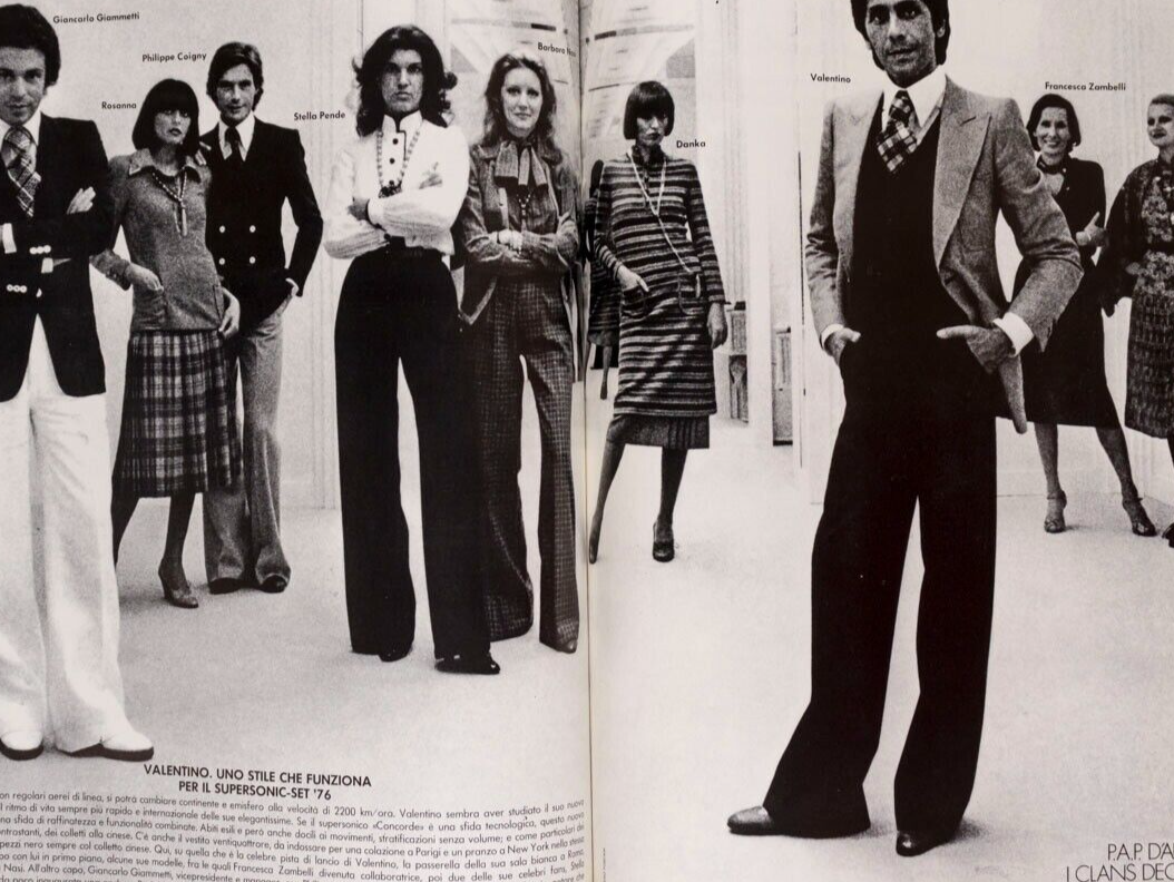 Laura Alvarez GIANNI VERSACE Antonio Lopez LAGERFELD Valentino YSL Armani  VOGUE