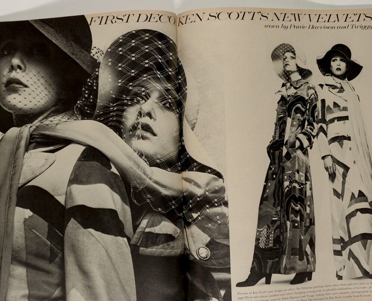 PATTIE BOYD Harri Peccinotti HELMUT NEWTON Julie Driscoll PENELOPE TREE Vogue UK