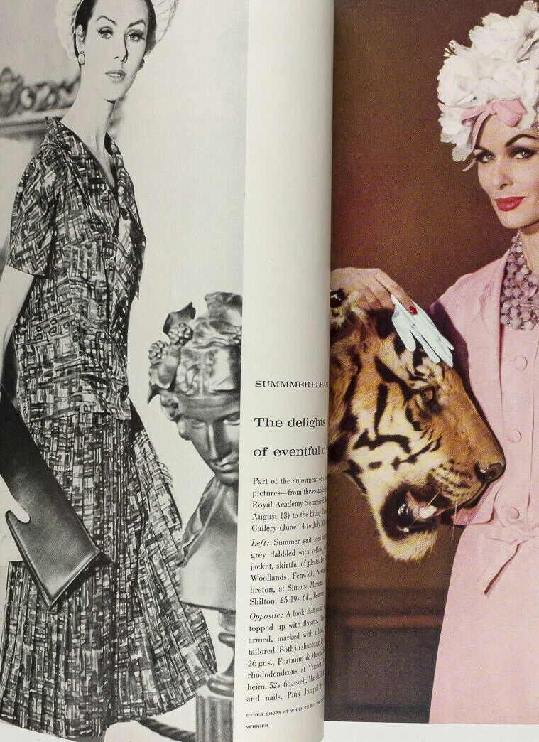 WILLIAM KLEIN David Hicks BAILEY Duffy  VOGUE magazine June 1961  Henry Moore HK