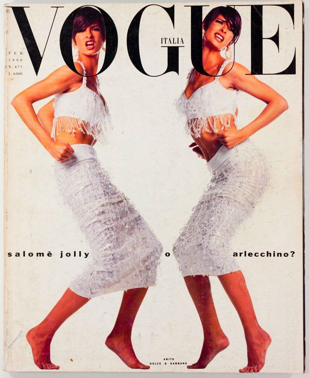 Linda Evangelista NAOMI CAMPBELL Paulina Porizkova NINA HAGEN vtg VOGUE ITALIA