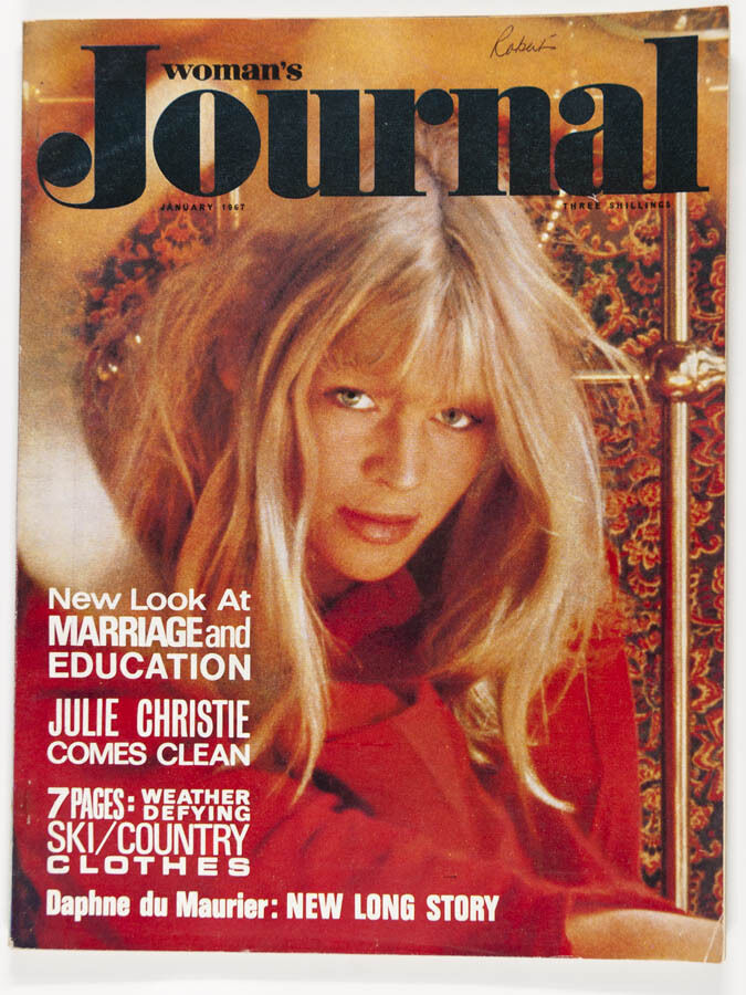 JULIE CHRISTIE David Hicks RONALD PATERSON Michie SKI Woman's Journal magazine