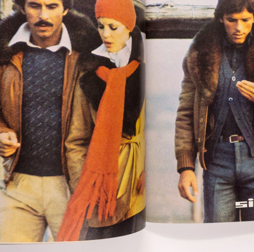 Giorgio Armani's 1st magazine L'UOMO VOGUE Dirk Bogarde LOU REED August 1974