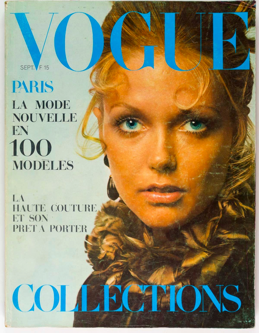Susan Blakely COLLECTIONS Guy Bourdin PARIS VOGUE September 1969 Maudie James