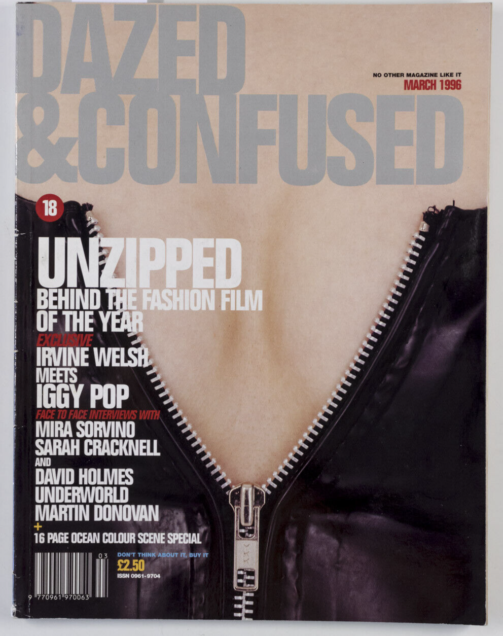 Underworld IGGY POP David Holmes DAVIDE SORRENTI Martin Donovan DAZED & CONFUSED