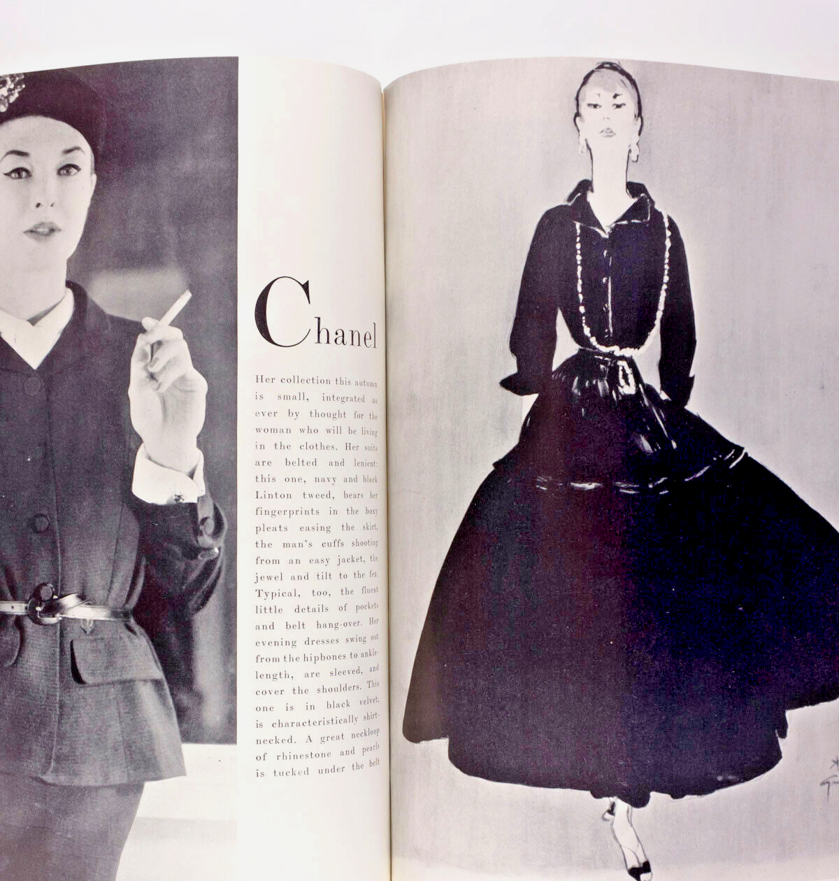 Dior dress CLAUDE COFFIN Penn NORMAN PARKINSON Beaton WILLIAM KLEIN Chanel VOGUE