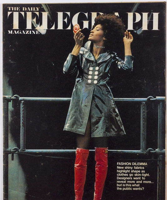 HELMUT NEWTON Cardiff MARY QUANT Jill Tweedie JOHN BRAINE vtg TELEGRAPH MAGAZINE